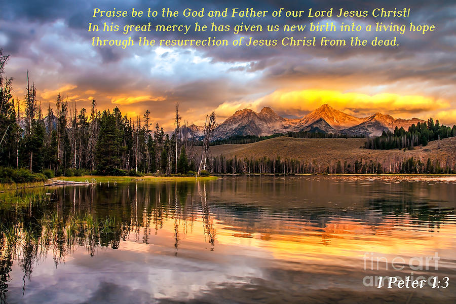 Favorite Easter Verse Photograph by Robert Bales
