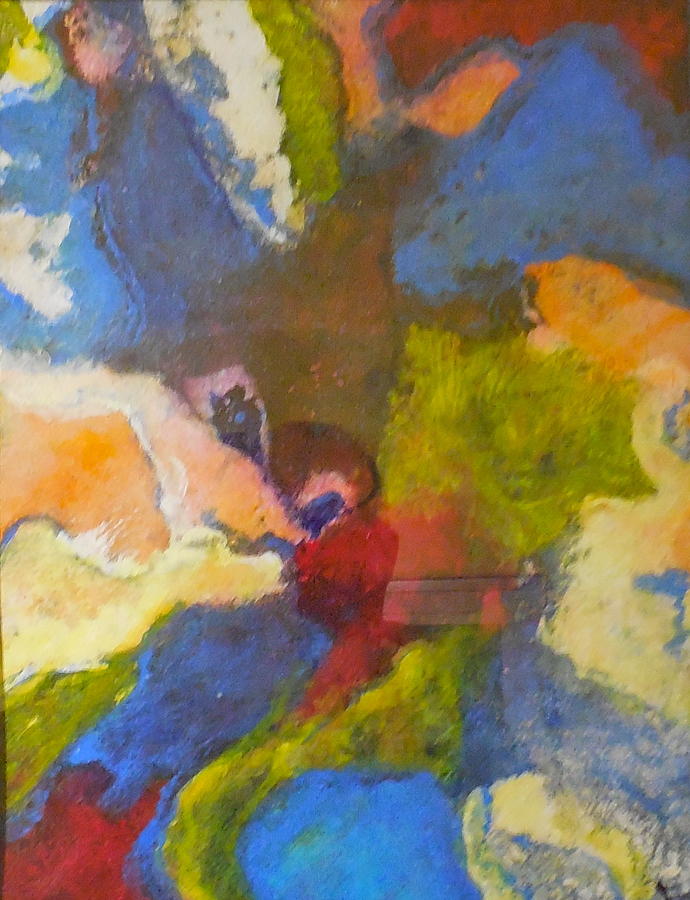 Green Painting - Fawn by Don Williams Green Painting - Fawn by Don Williams