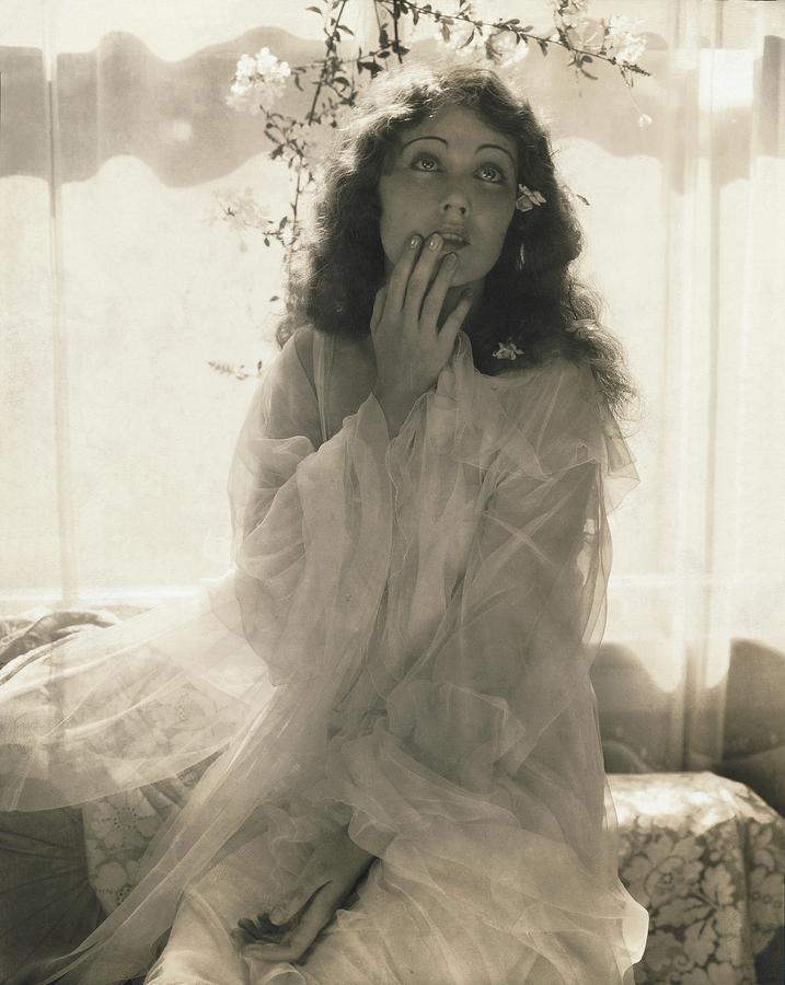 Fay Wray As Ophelia Photograph by Edward Steichen