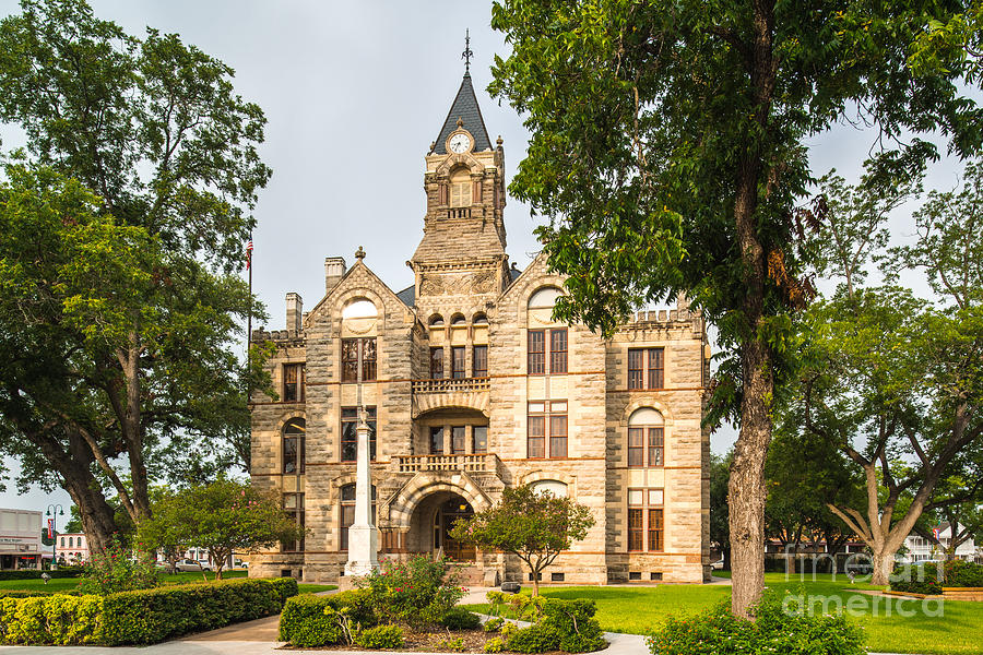 Fayette County Courthouse - La Grange Texas Photograph by Silvio Ligutti