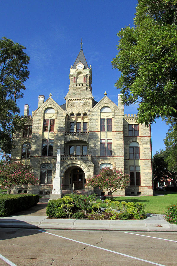 Fayette County Texas Courthouse Photograph by Bob Allen | Fine Art America