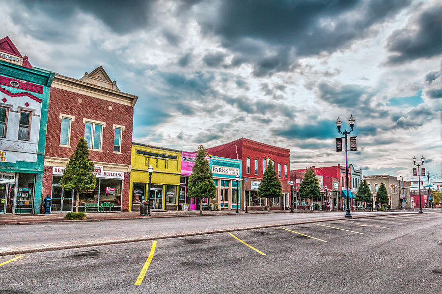 Fayetteville South Side Square Photograph by Anthony Hughes - Fine Art ...