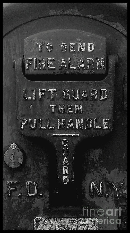 FDNY - Alarm Photograph by James Aiken