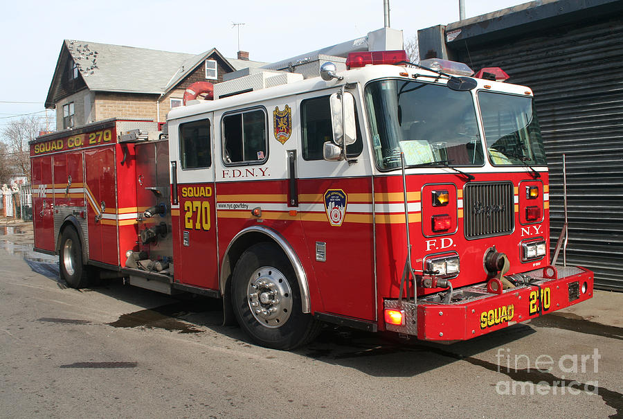 FDNY Squad 270 Photograph by Steven Spak