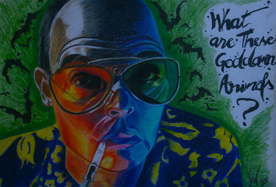 Fear and Loathing Drawing by Jason Welter Fine Art America