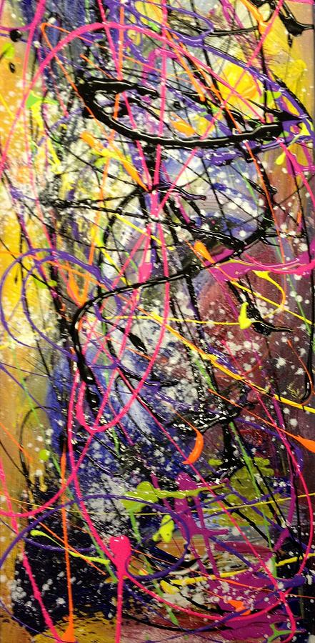 Abstract Painting - Fear by Patti Shonek