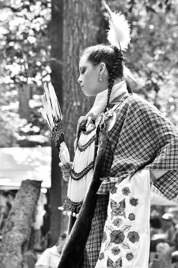 Feather Dance - Nanticoke Powwow Photograph by Kim Bemis