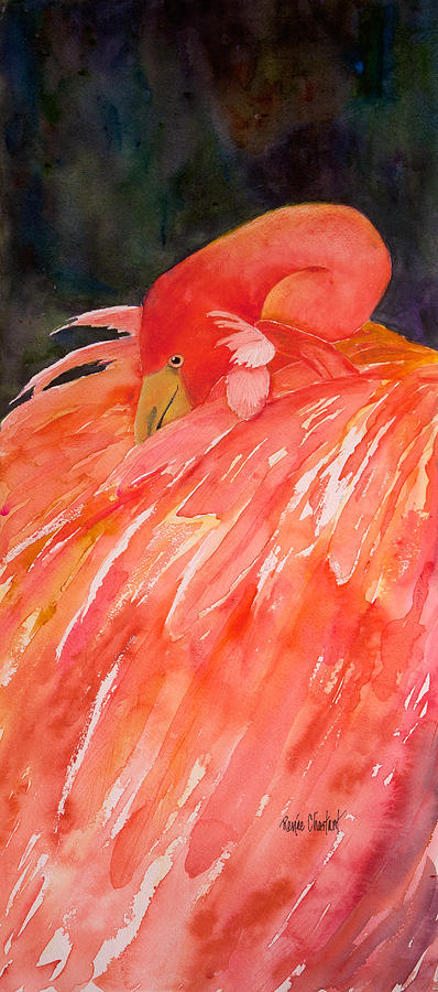 Feathered Edges Painting by Renee Chastant