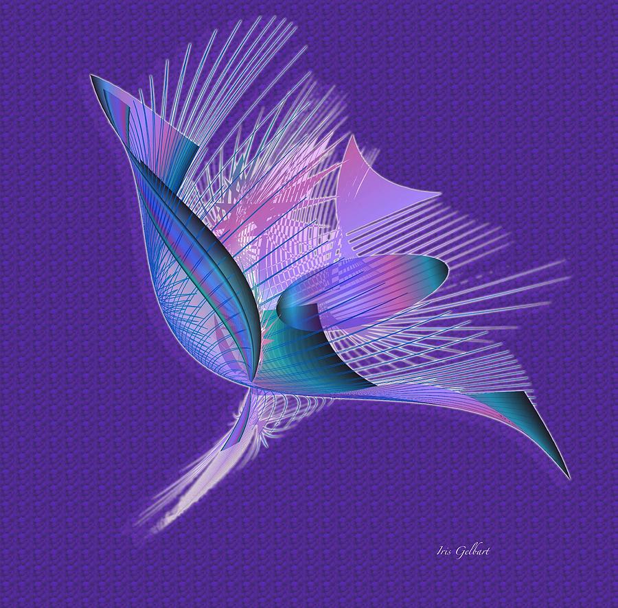 Feathers Digital Art by Iris Gelbart