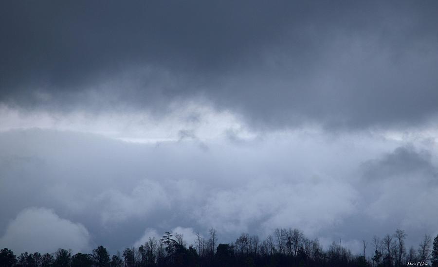 February Storm Clouds 2013 Photograph by Maria Urso