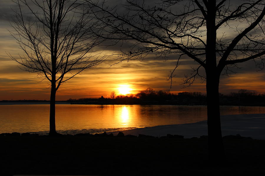Sunset On Buckeye Lake 4 Photograph