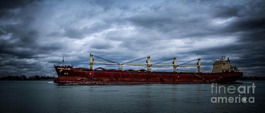 Federal Elbe Photograph by Ronald Grogan