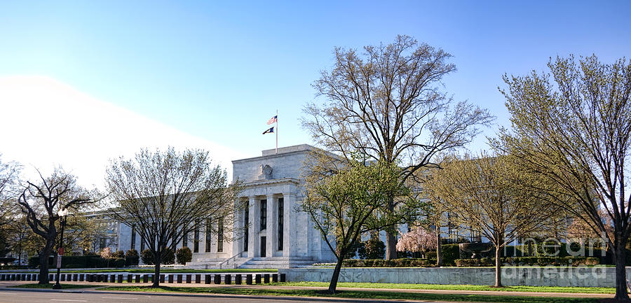 City Photograph - Federal Reserve Building by Olivier Le Queinec