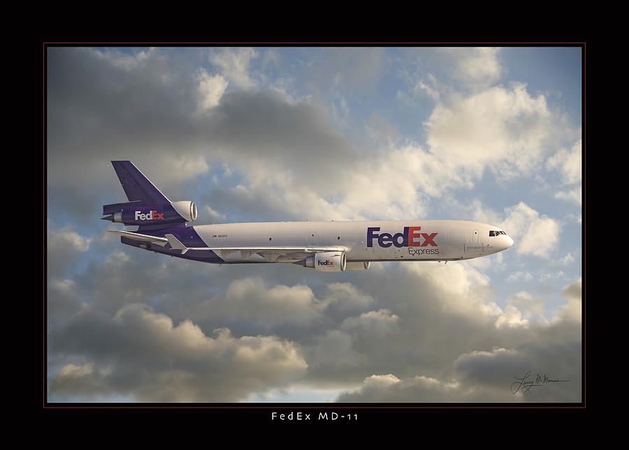 FedEx MD-11 Photograph by Larry McManus