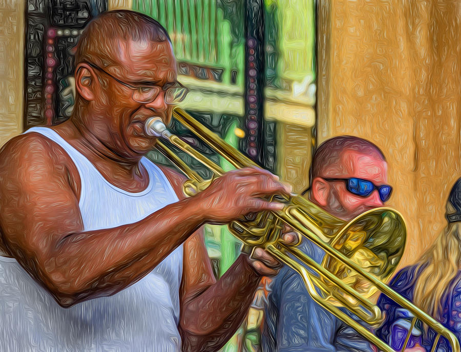 New Orleans Photograph - Feel It - New Orleans Jazz 2 by Steve Harrington