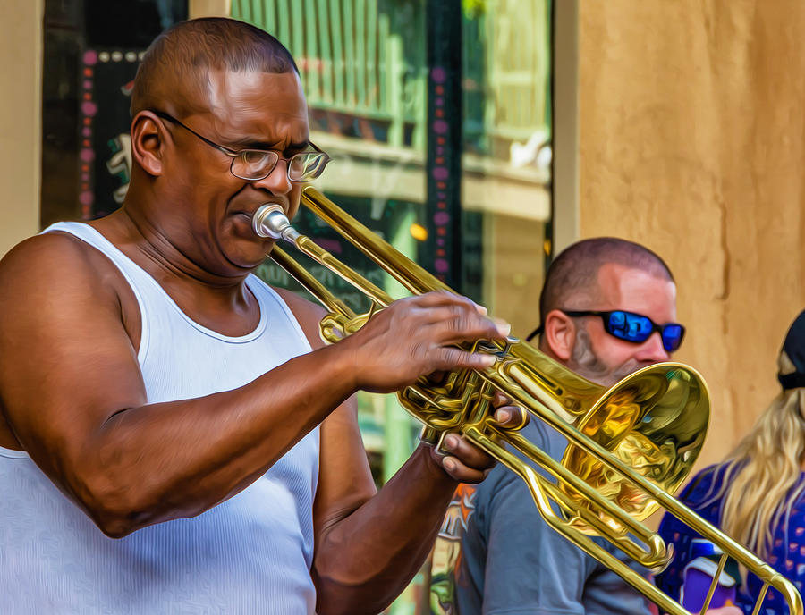 New Orleans Photograph - Feel It - New Orleans Jazz  by Steve Harrington