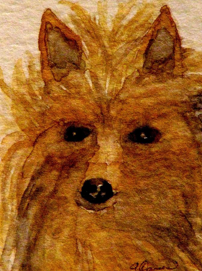 Feeling Foxy Painting by Angela Davies
