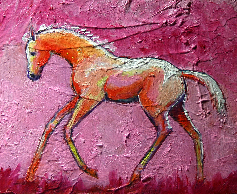 Feeling Good Foal Painting by Carol Jo Smidt