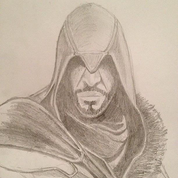 Ezio Photograph - Feeling Poorly So Doing Some Doodling by Ian Payne