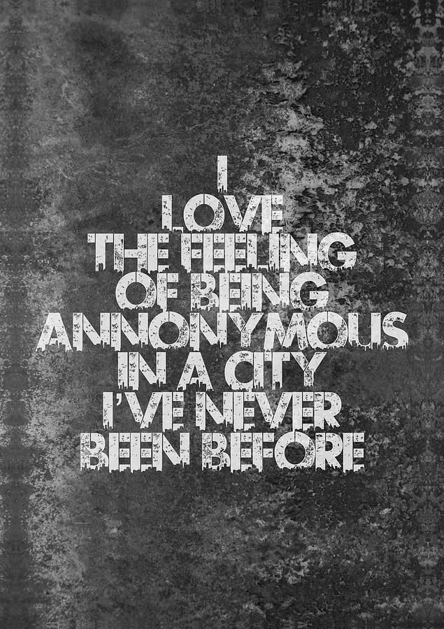 Feelings Digital Art - Feeling Quotes poster by Lab No 4 - The Quotography Department