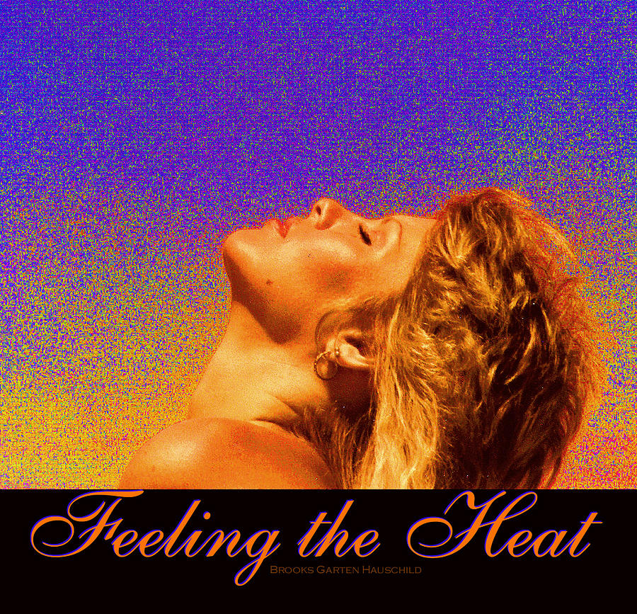 Feeling the Heat - People Profile Art - Side Selfie Photograph by Brooks Garten Hauschild