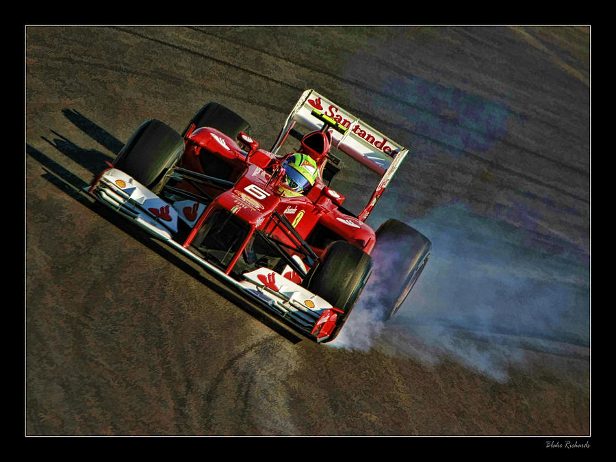 Felipe Massa Photograph by Blake Richards