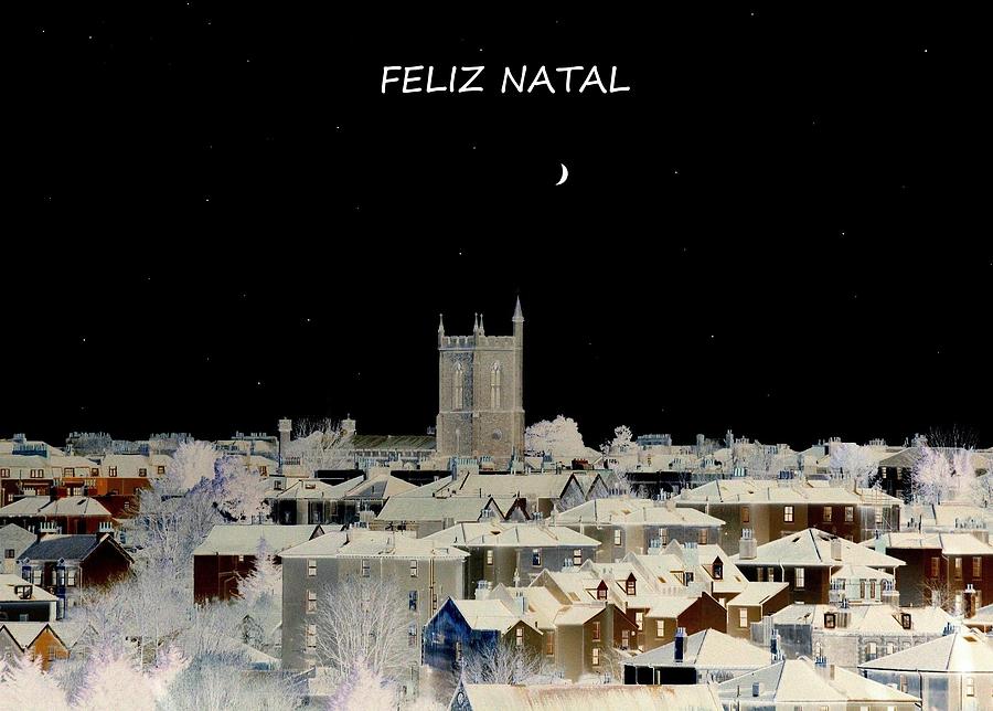 Christmas Photograph - Feliz Natal Christmas Card by Bishopston Fine Art