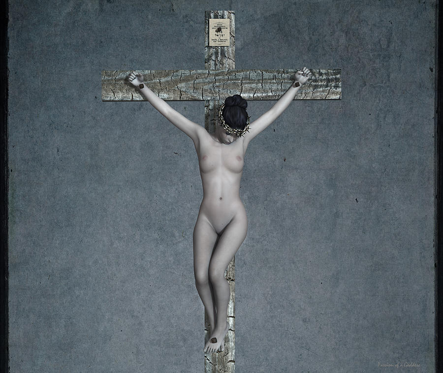 Female Crucifix V. is a piece of digital artwork by Ramon Martinez which wa...