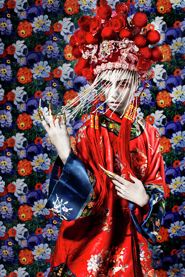 Female Dancing In Traditional Chinese Photograph by Mimi Haddon Female Dancing In Traditional Chinese Photograph by Mimi Haddon