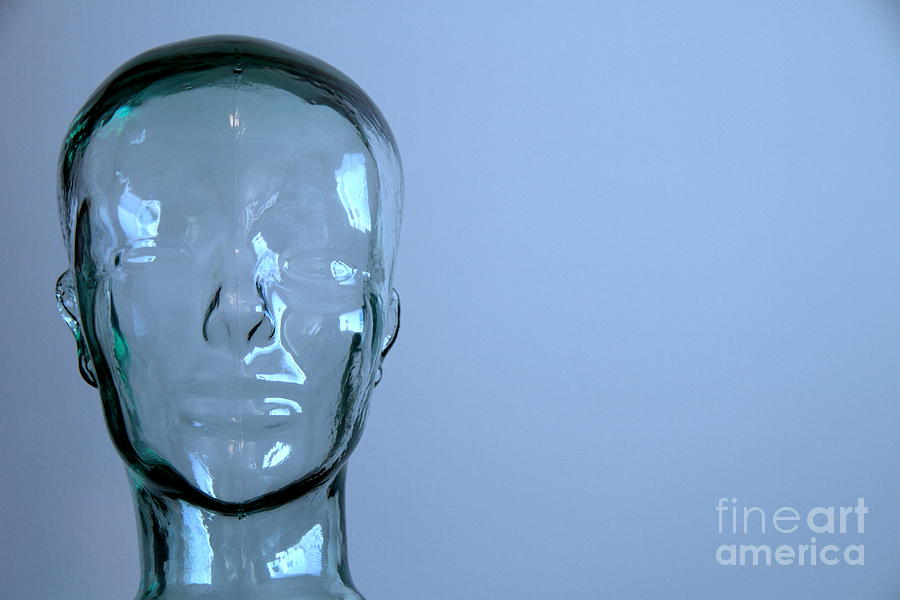 Female Glass Head Photograph by Helen Bobis - Fine Art America