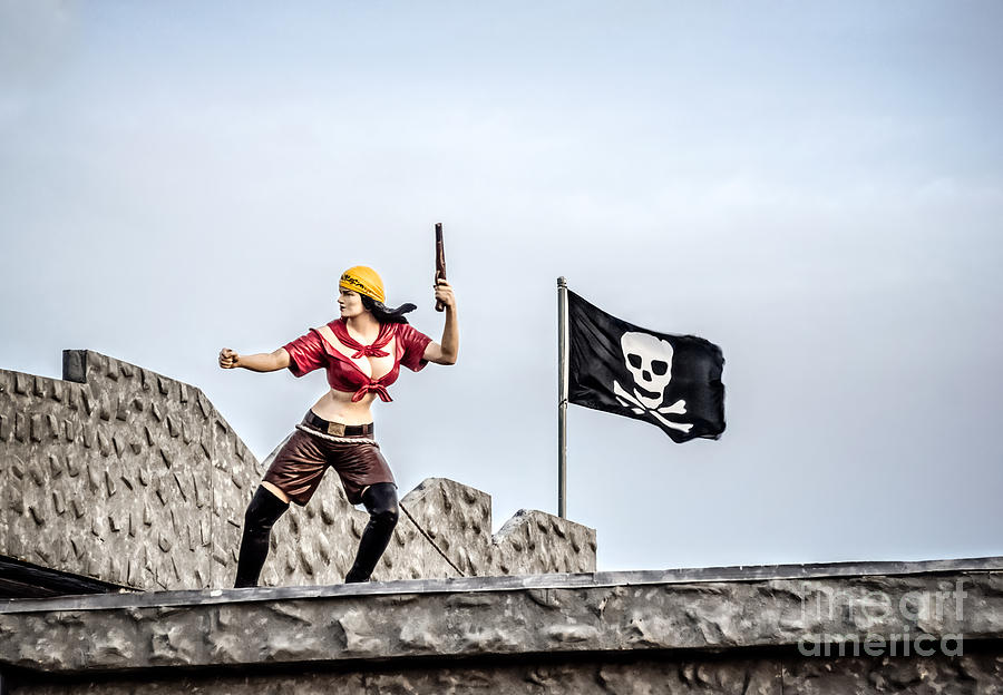 Female Pirate Photograph by Imagery by Charly