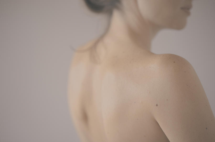 Female Shoulder and Back Photograph by Michael Robbins