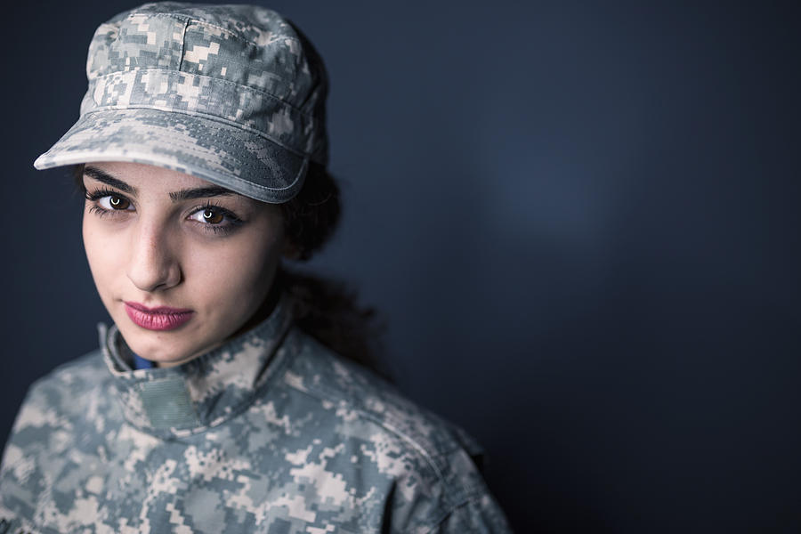 Female US Army Soldier Photograph by Anchiy