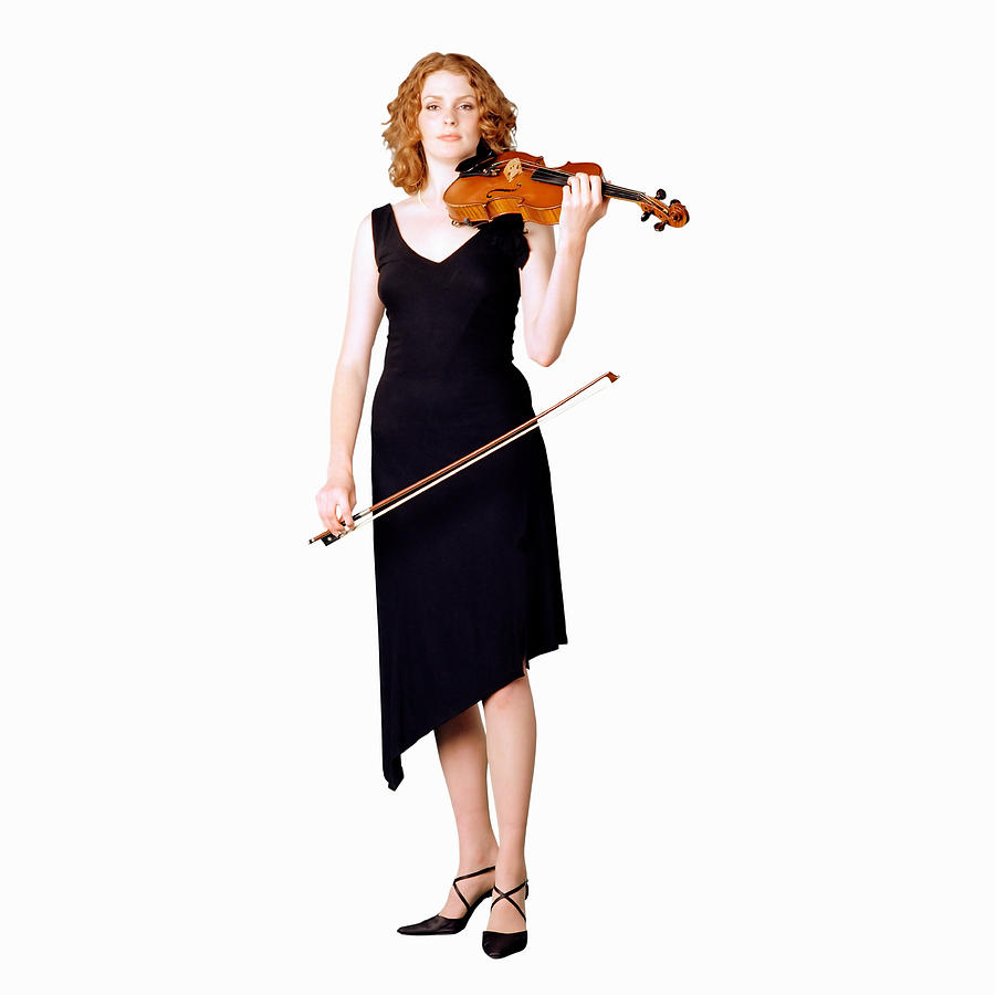 Female violinist Photograph by Image Source
