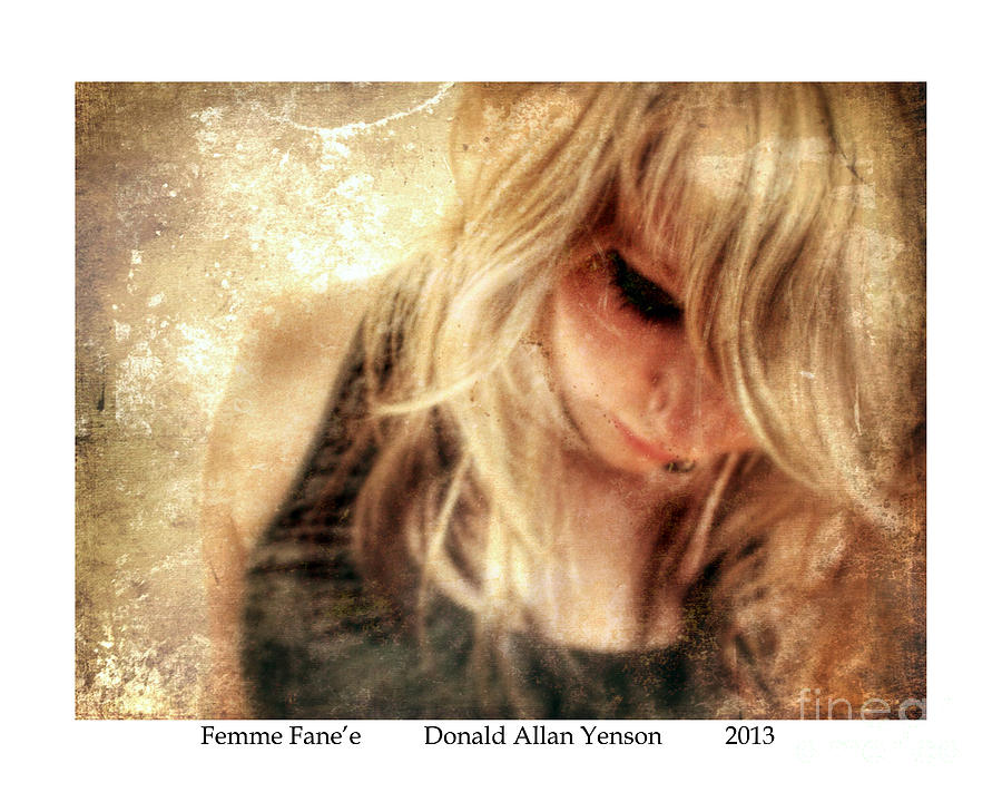 Femme Fane Photograph by Donald Yenson