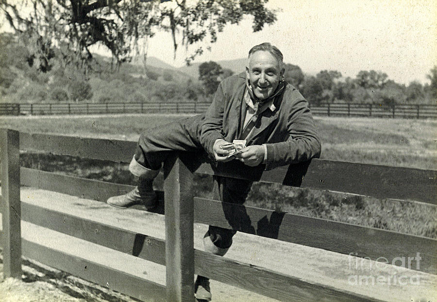 Fence Climb 1935 Photograph by Patricia Tierney