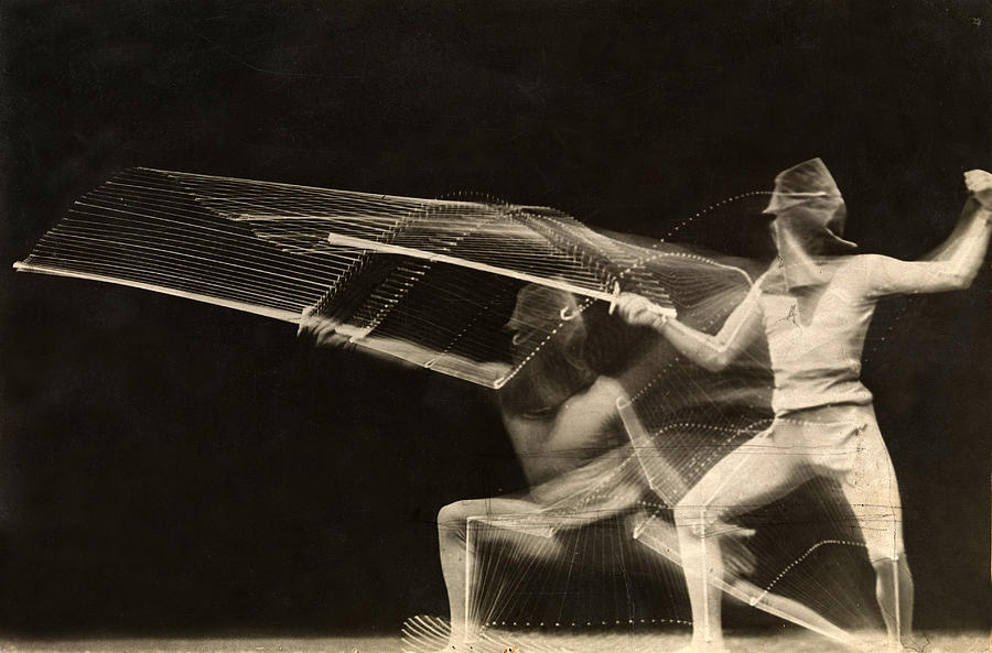 Sports Photograph - Fencer, Motion Study, Georges Demeny by Metropolitan Museum of Art