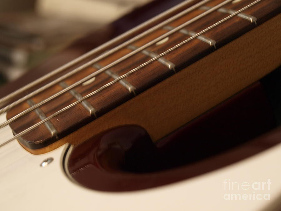 Fender Bass Guitar - 5 Photograph by Vivian Martin