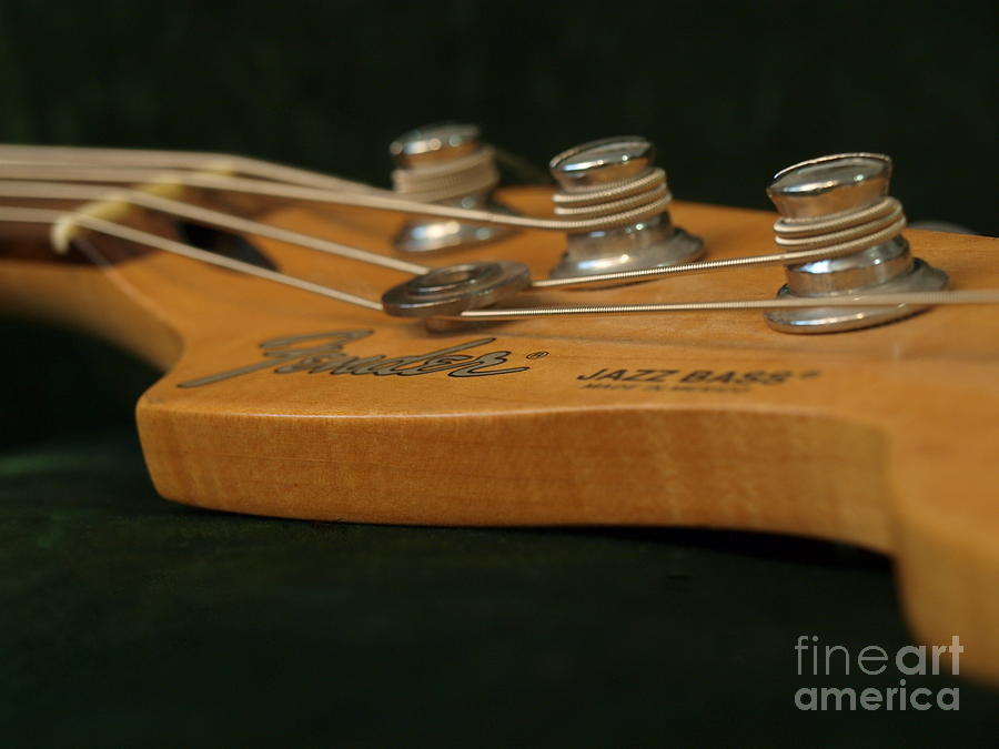 Fender Bass Guitar - 6 Photograph by Vivian Martin