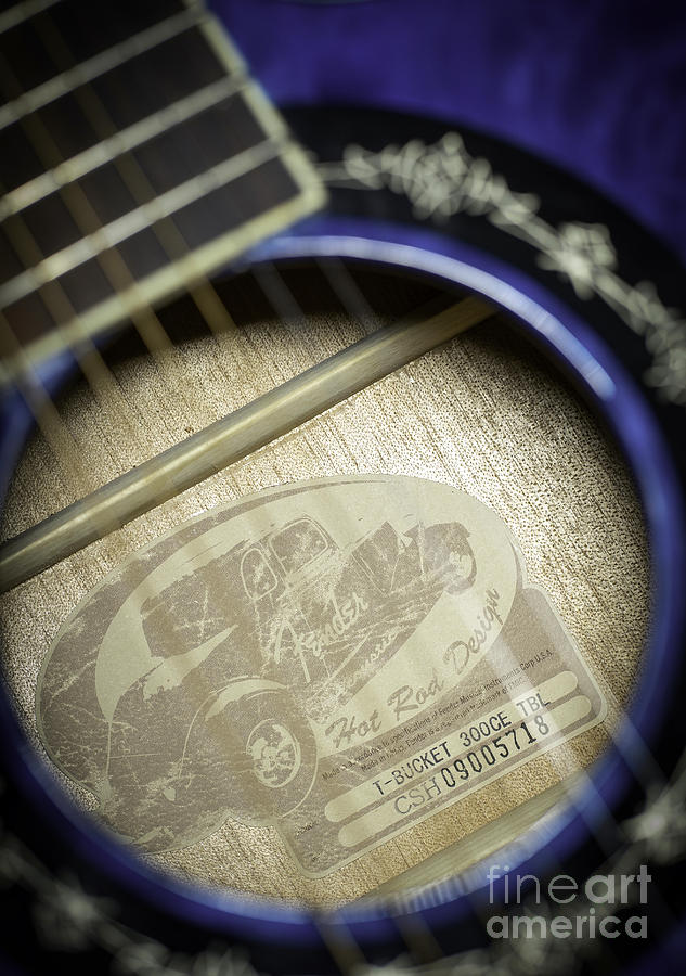 Fender Hot Rod Guitar Abstract Photograph by Glenn Gordon