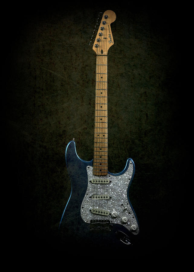 Fender Stratocaster Full Texture Photograph