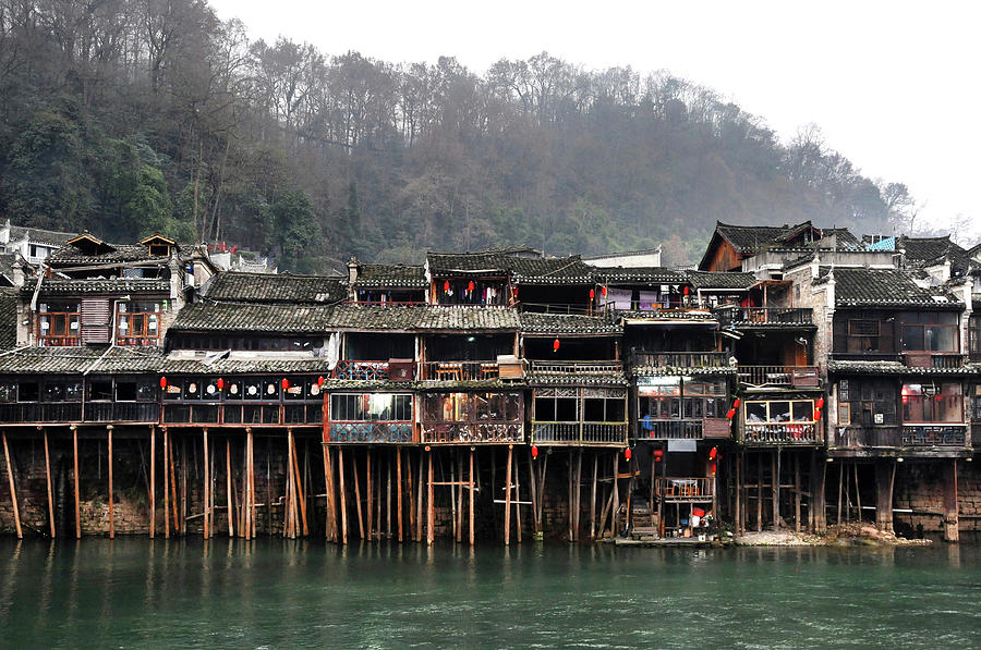 Fenghuang Ancient Town Photograph by Melindachan