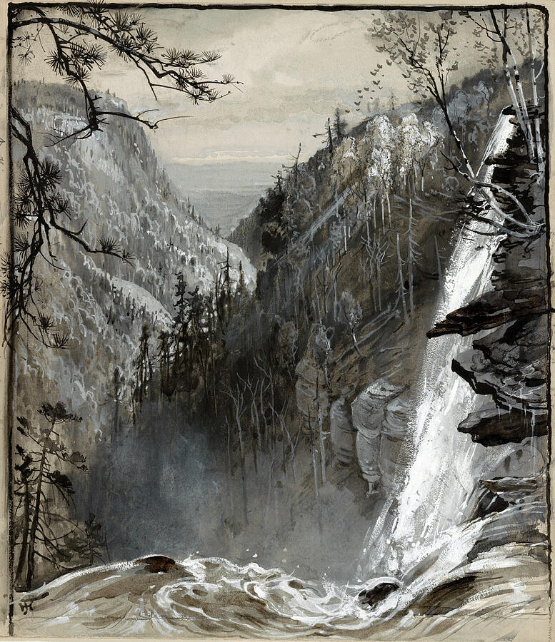 Fenn Catskills, C1883 Drawing by Granger - Fine Art America