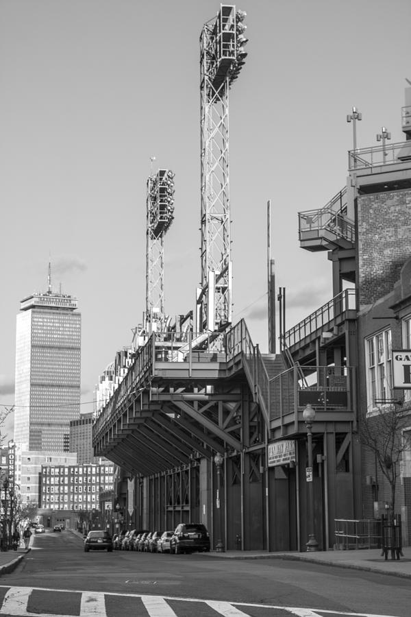 Fenway Black and White Photograph by John McGraw