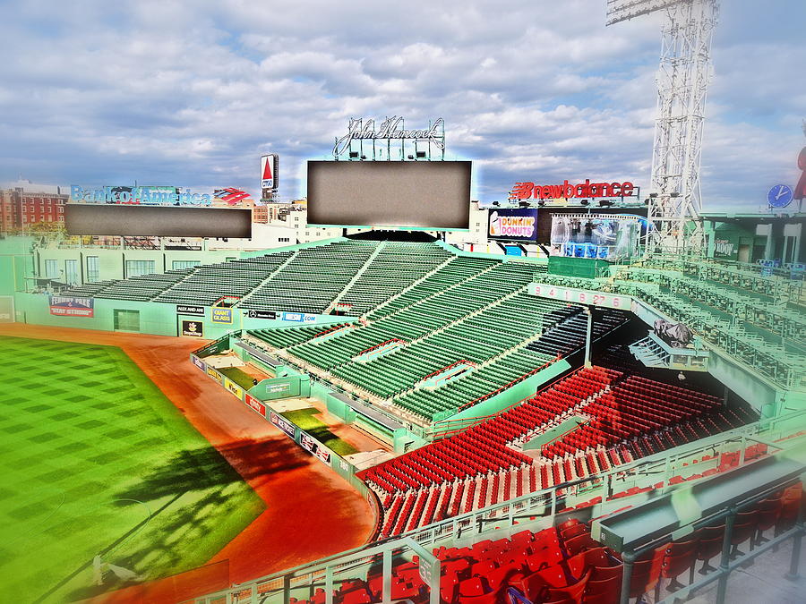 Fenway in Abstract Photograph by Caroline Stella