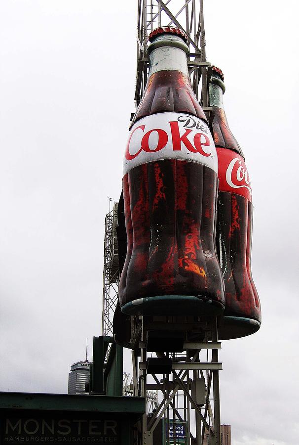 Monster Coke @ Fenway Photograph by Bob Wantz - Fine Art America