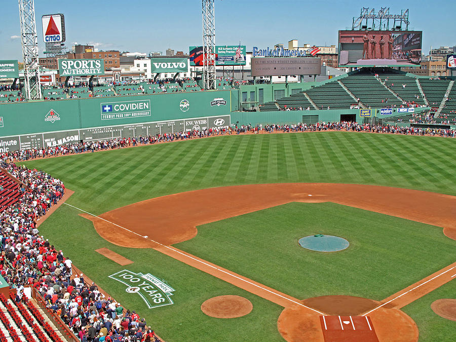Fenway One Hundred Years Photograph by Barbara McDevitt