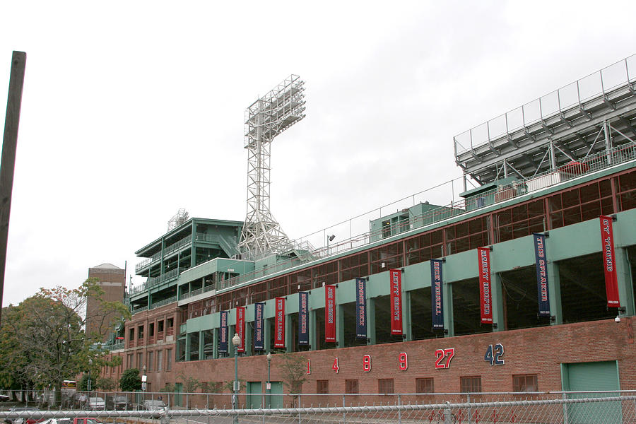 Fenway Park Exterior 1 by Kathy Hutchins