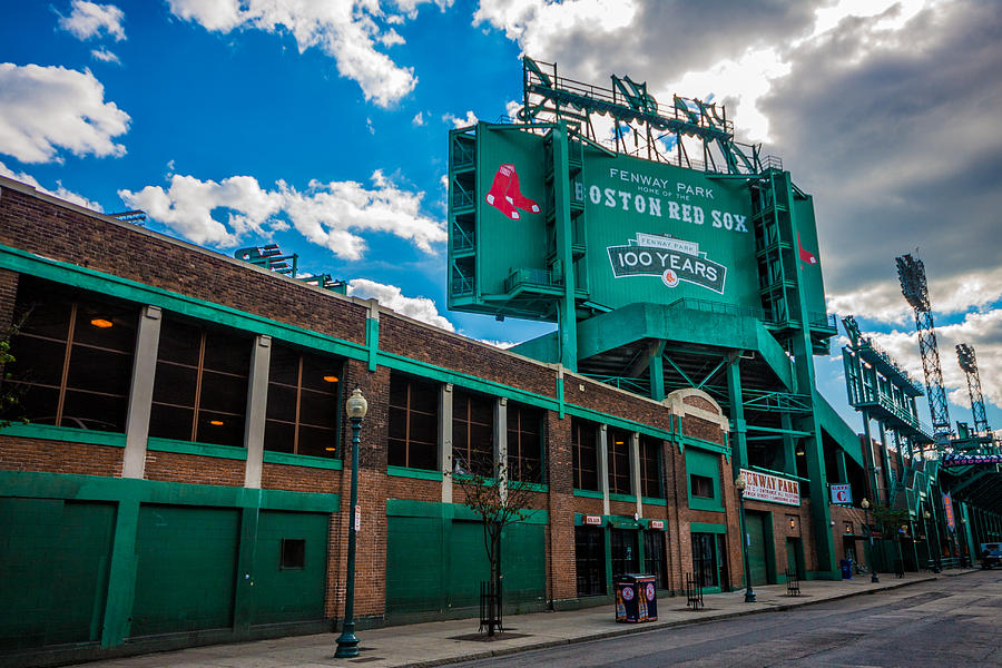 Fenway Park from Lansdowne Street Photograph by Tom Gort