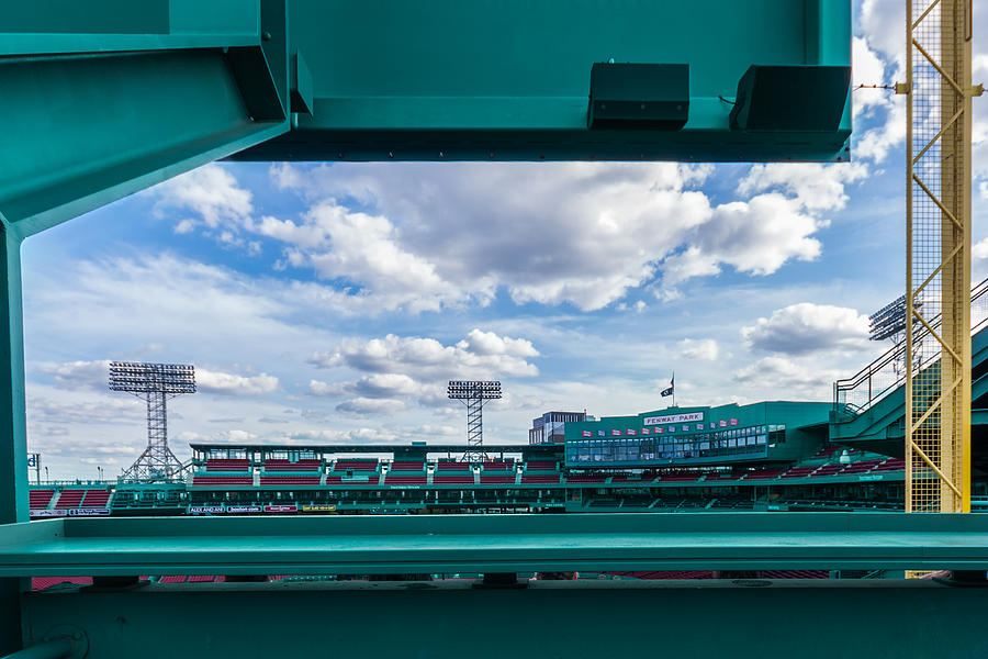 Fenway Park From The Green Monster Photograph